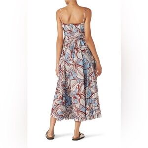 NICHOLAS Julie dress blue and red